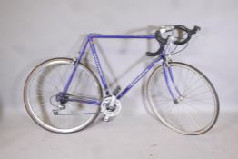A Dawes Equinox gentleman's road racing bike marked Reynolds 531 Competition, with 21 speed gears