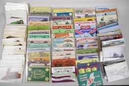 A quantity of postcards of Railway interest,  to include a large number by Dalkeith postcard sets,