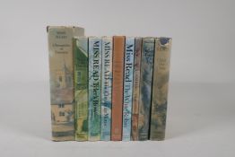Nine 'Miss Read' novels by Michael Joseph to include Chronicles of Fairacre, News from Thrush Green,