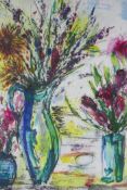 Vicky Oldfield, 'Bold and Beautiful', limited edition, hand finished collagraph print. Pencil