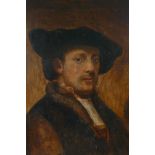 Portrait of a C17th Dutch gentleman, antique oil on canvas, 24" x 18"