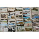 A quantity of early C20th topographical postcards, approx 800