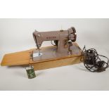 A Singer Model 185K sewing machine, c.1950s