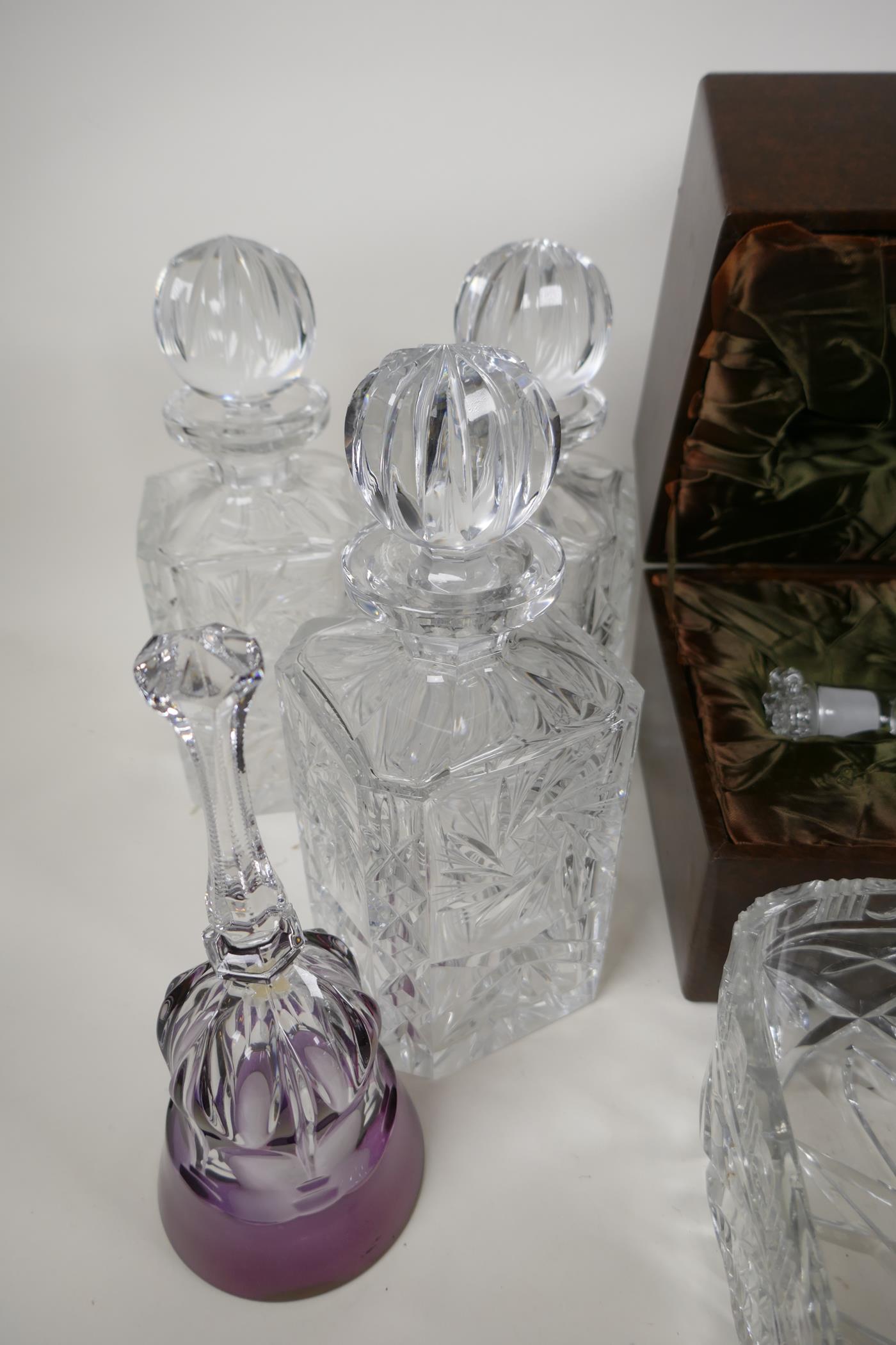 A Lichfield Glass Sculptures limited edition model of the P.S. Savanna in a bottle, 14" long, - Image 5 of 7