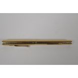 An 18ct gold 'Swan' Mabie Todd fountain pen, USA made, with a 14ct nib
