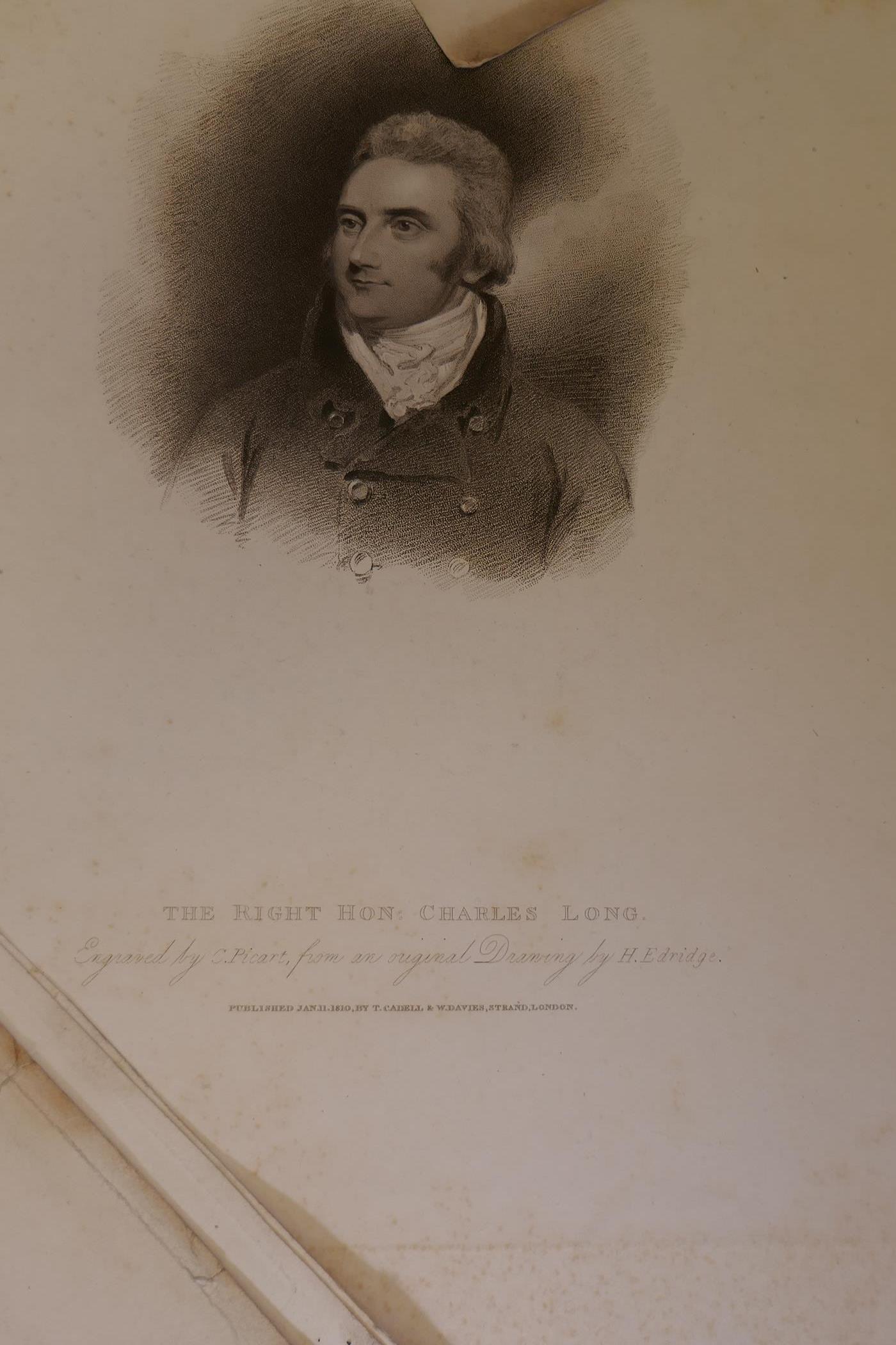 A quantity of early C19th engravings, portraits after Lawrence, Raeburn etc, published by T. - Image 3 of 3