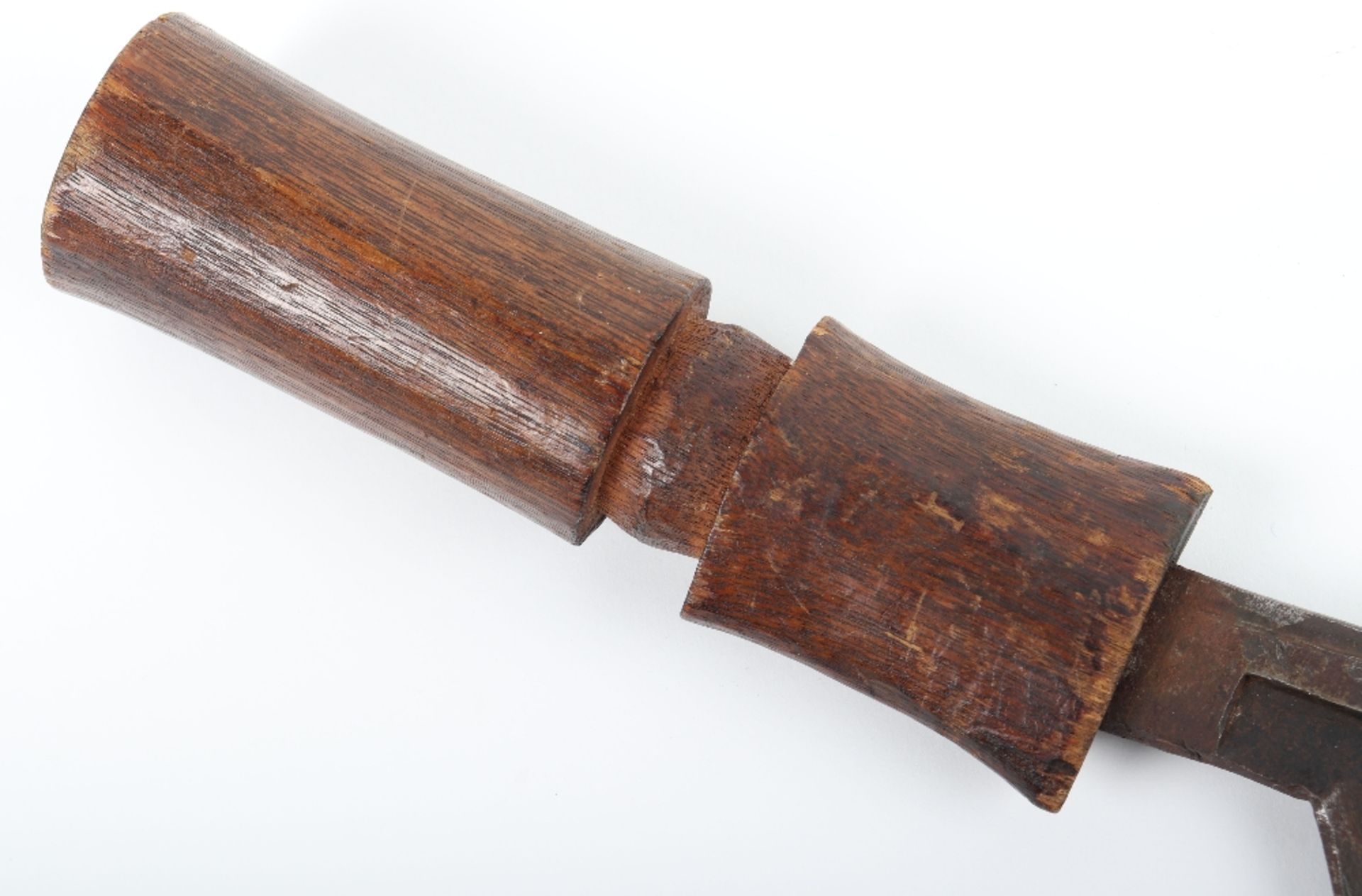 African Mangbetu Sickle Sword - Image 5 of 10