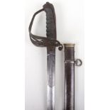 Victorian 1845 Pattern Infantry Officers Sword of New Zealand, Newton Rifles