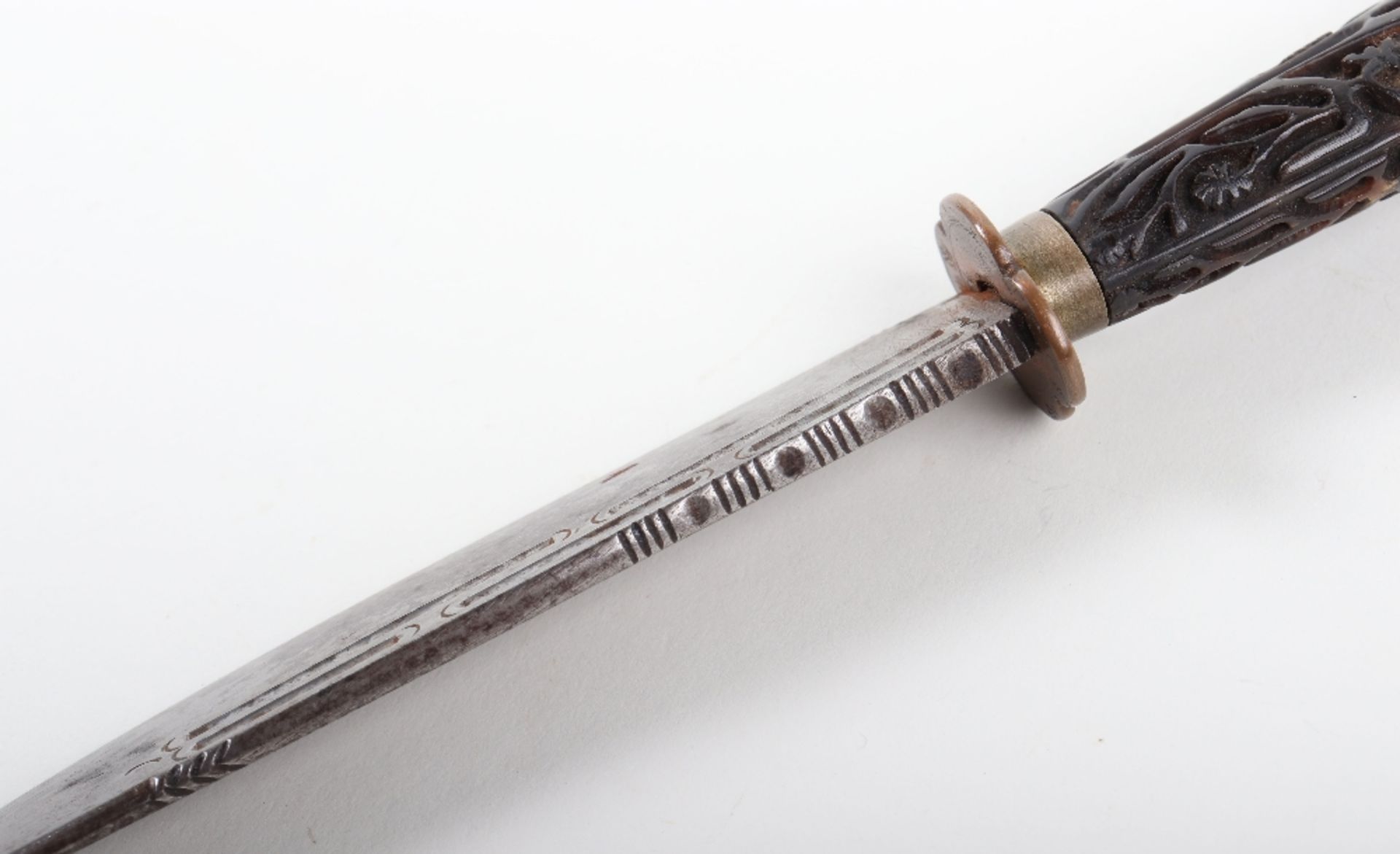 Charming Far-Eastern Dagger Possibly Chinese or from Hong Kong, Early 20th Century - Image 3 of 9