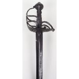 Composite English Civil War Period Cavalry Officers Backsword