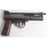 .177” Webley Mark I Barrel Cocking Air Pistol No. 44111