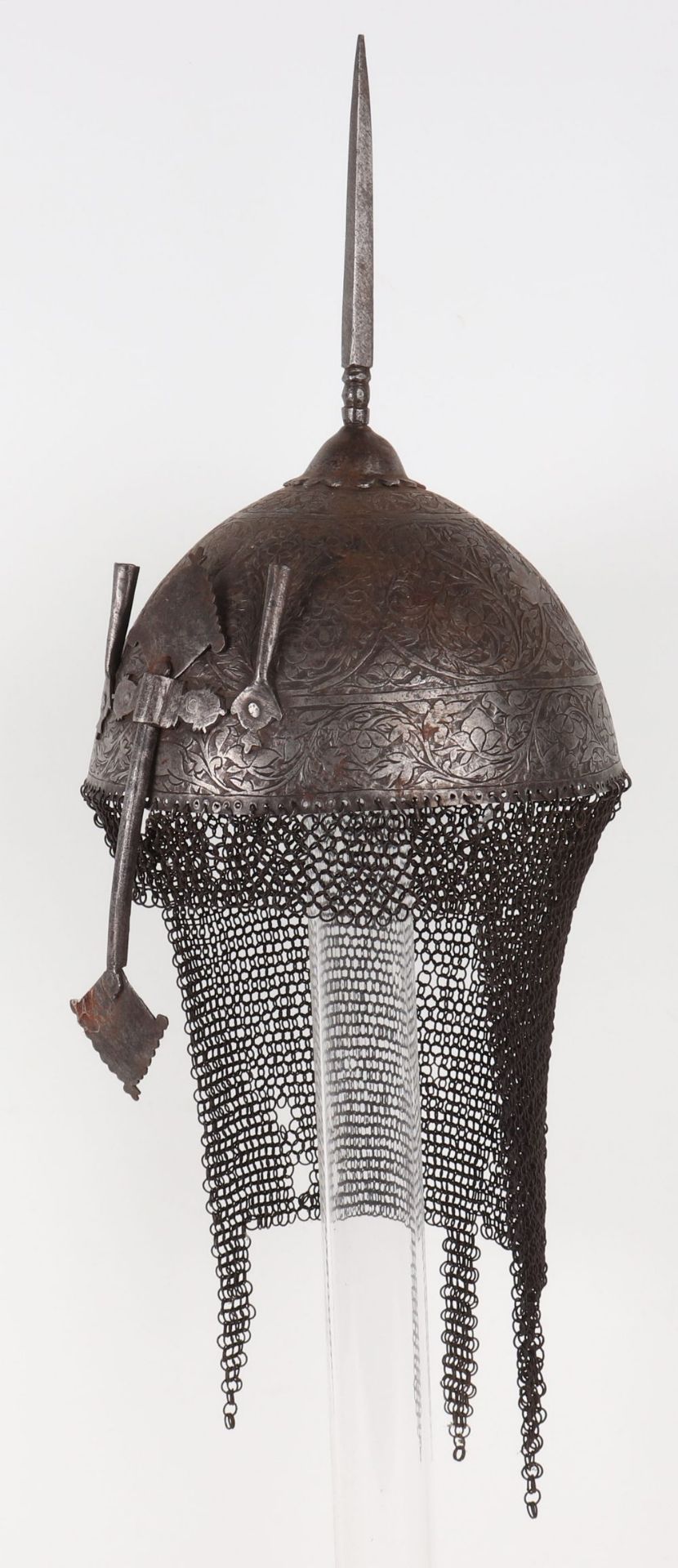 19th Century Indian Helmet Kulah Khud - Image 10 of 13