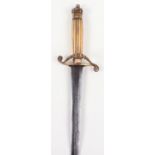 ^ Georgian Royal Navy Officers Five Ball Dirk Circa 1780