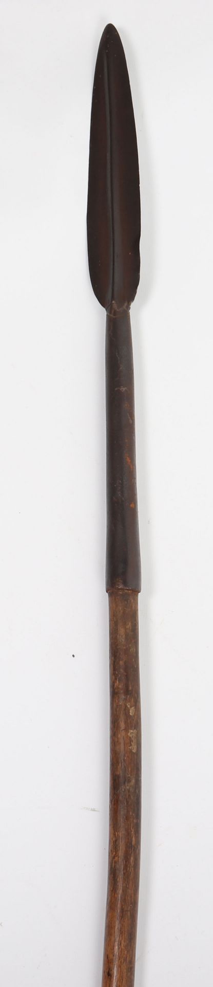 Almost Matched Pair of Sudanese Spears c.1880 - Image 3 of 18