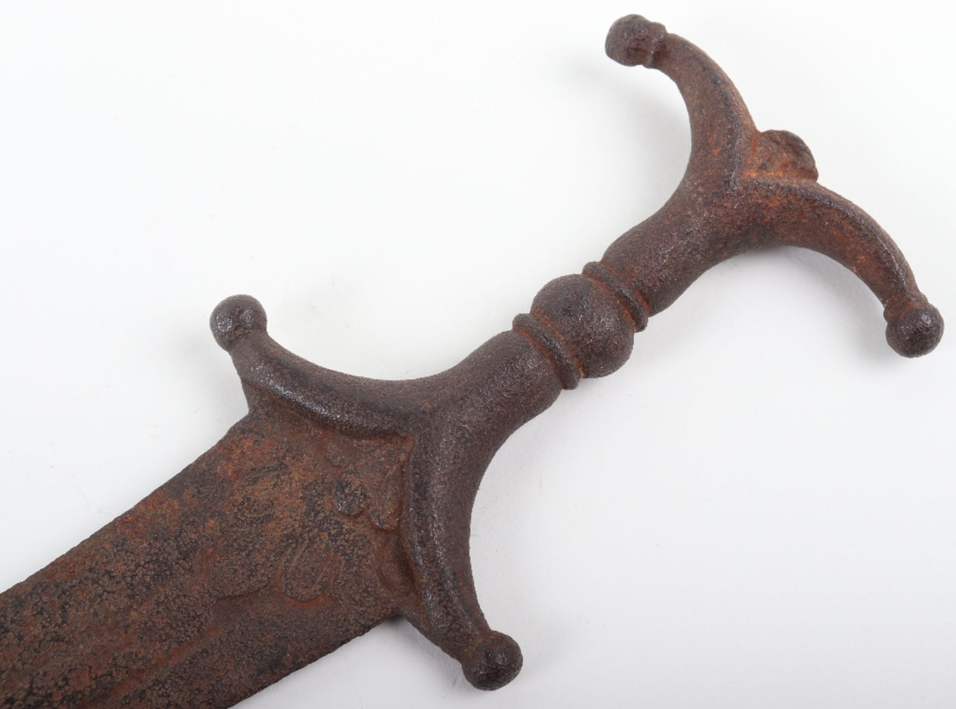 Early Indian All Steel Dagger Chilanum, Probably 16th Century - Image 4 of 6