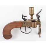 Well Made Modern Italian Copy of an English Flintlock Tinder Lighter