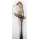 Named Regulation Victorian Naval Officers Sword