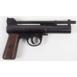 .177” Webley Mark I Barrel Cocking Air Pistol No. 33477