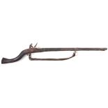 North Indian or Afghan Flintlock Gun c.1800