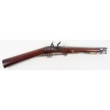 Fine and Unusual 12 Bore Flintlock Yeomanry Carbine by D. Egg