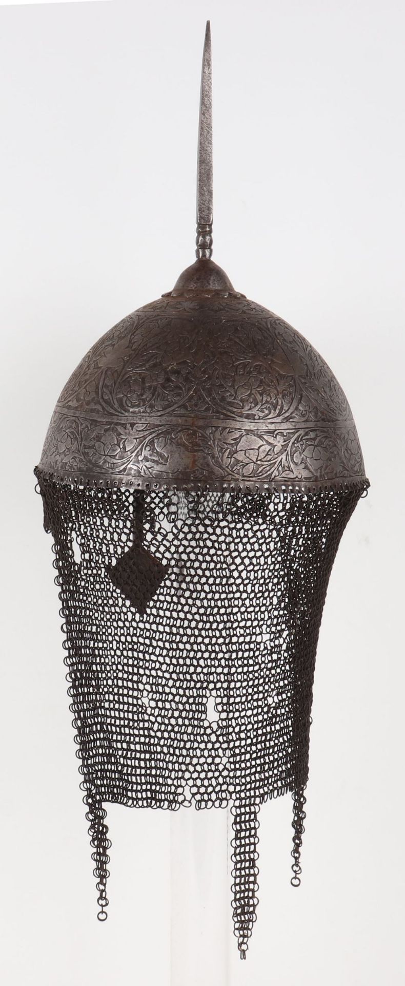 19th Century Indian Helmet Kulah Khud - Image 8 of 13