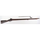 Russian Back Action Model 1845 Percussion Musket