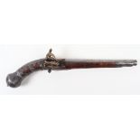 Miquelet Flintlock Holster Pistol from the Caucasus c.1840