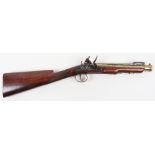 Brass Barrel Flintlock Blunderbuss Signed TWIGG