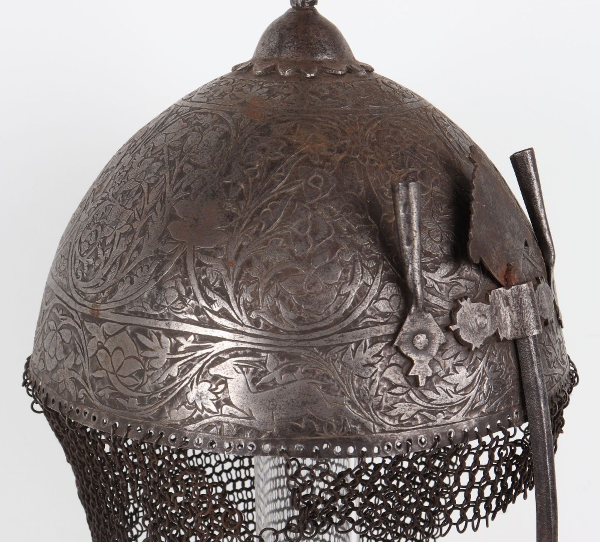 19th Century Indian Helmet Kulah Khud - Image 4 of 13