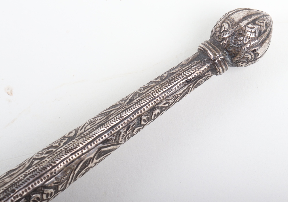 ^ Large Indian Punjabi Dagger Pesh Kabz, Early 19th Century - Image 3 of 13