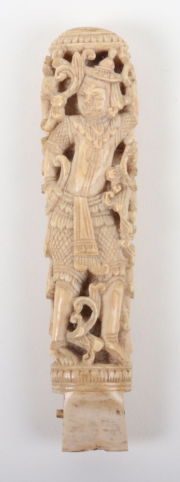 ^ Burmese Ivory Dha Handle, Late 19th Century - Image 2 of 6