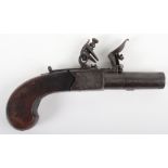 Boxlock Flintlock Pocket Pistol