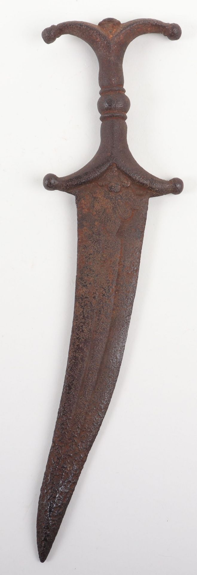 Early Indian All Steel Dagger Chilanum, Probably 16th Century