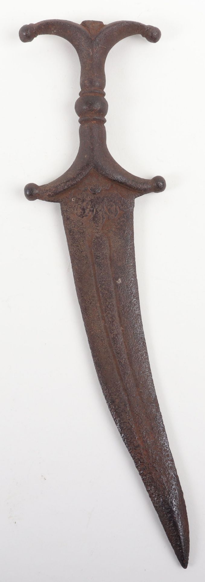 Early Indian All Steel Dagger Chilanum, Probably 16th Century - Image 2 of 6