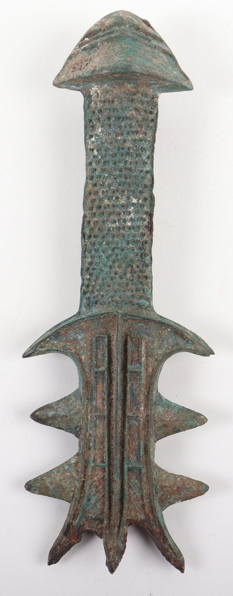 Good Quality Southern Chinese (Yunnan/Sichuan) Bronze Sword Hilt, Late Warring States to Early Han P - Image 2 of 7