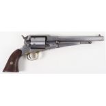 5 Shot .44” Rim Fire Remington Army Single Action Revolver Converted from Percussion, No. 140382