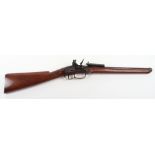 Fine 28 Bore Military Type Sartoris Principle Breech Loading Flintlock Cavalry Carbine