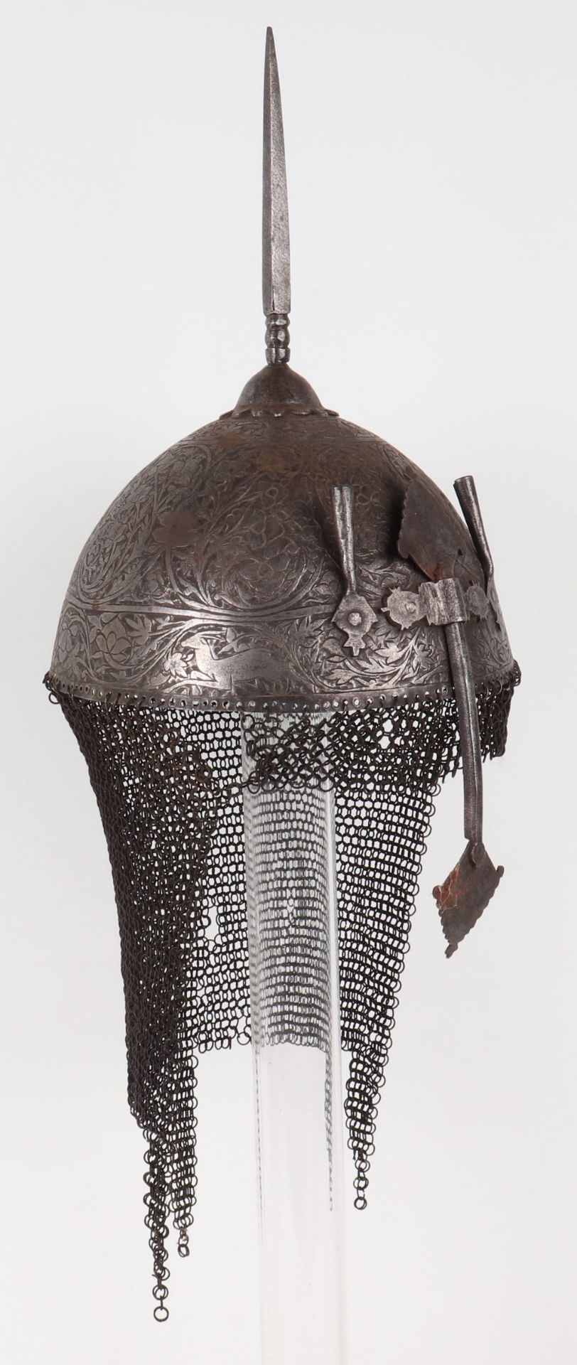 19th Century Indian Helmet Kulah Khud - Image 5 of 13