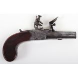 Good Boxlock Flintlock Pocket Pistol by Dutton, London c.1800