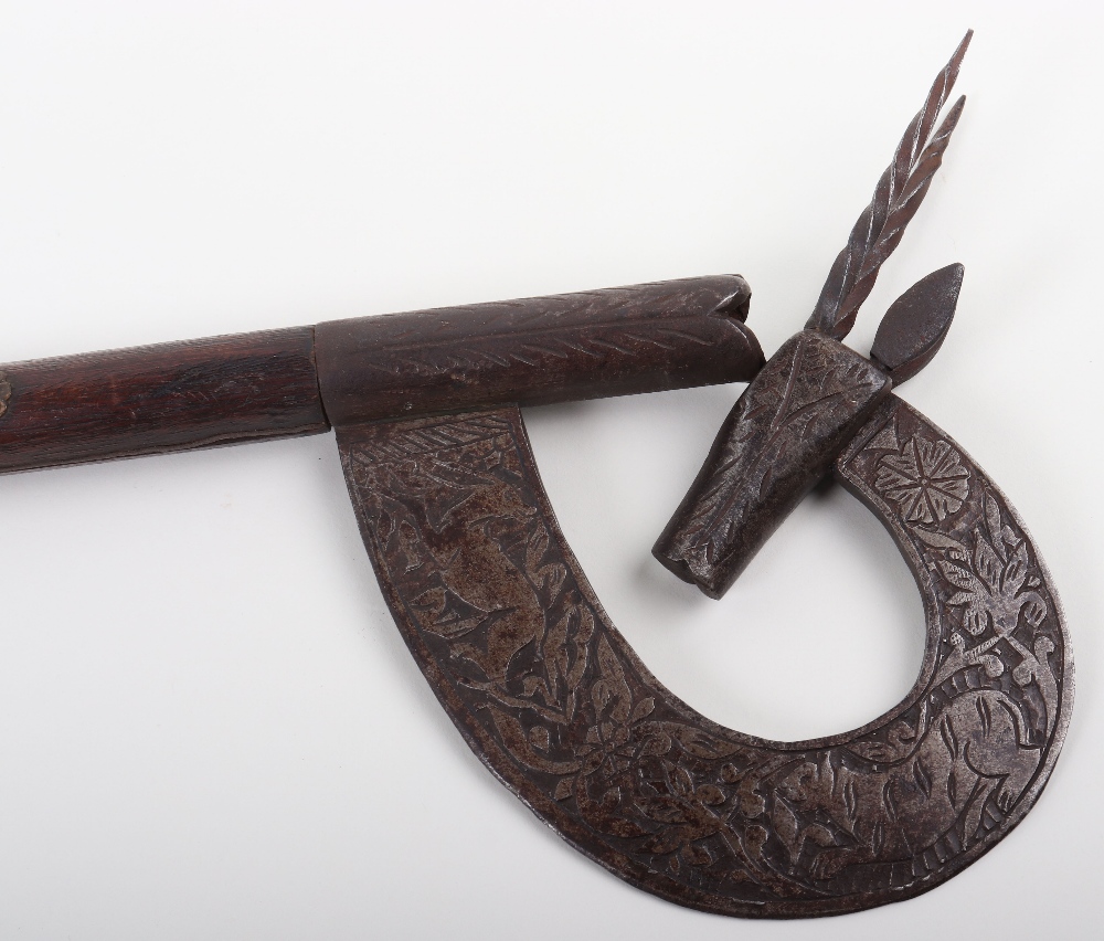 Scarce Indian Axe, 19th Century - Image 3 of 15