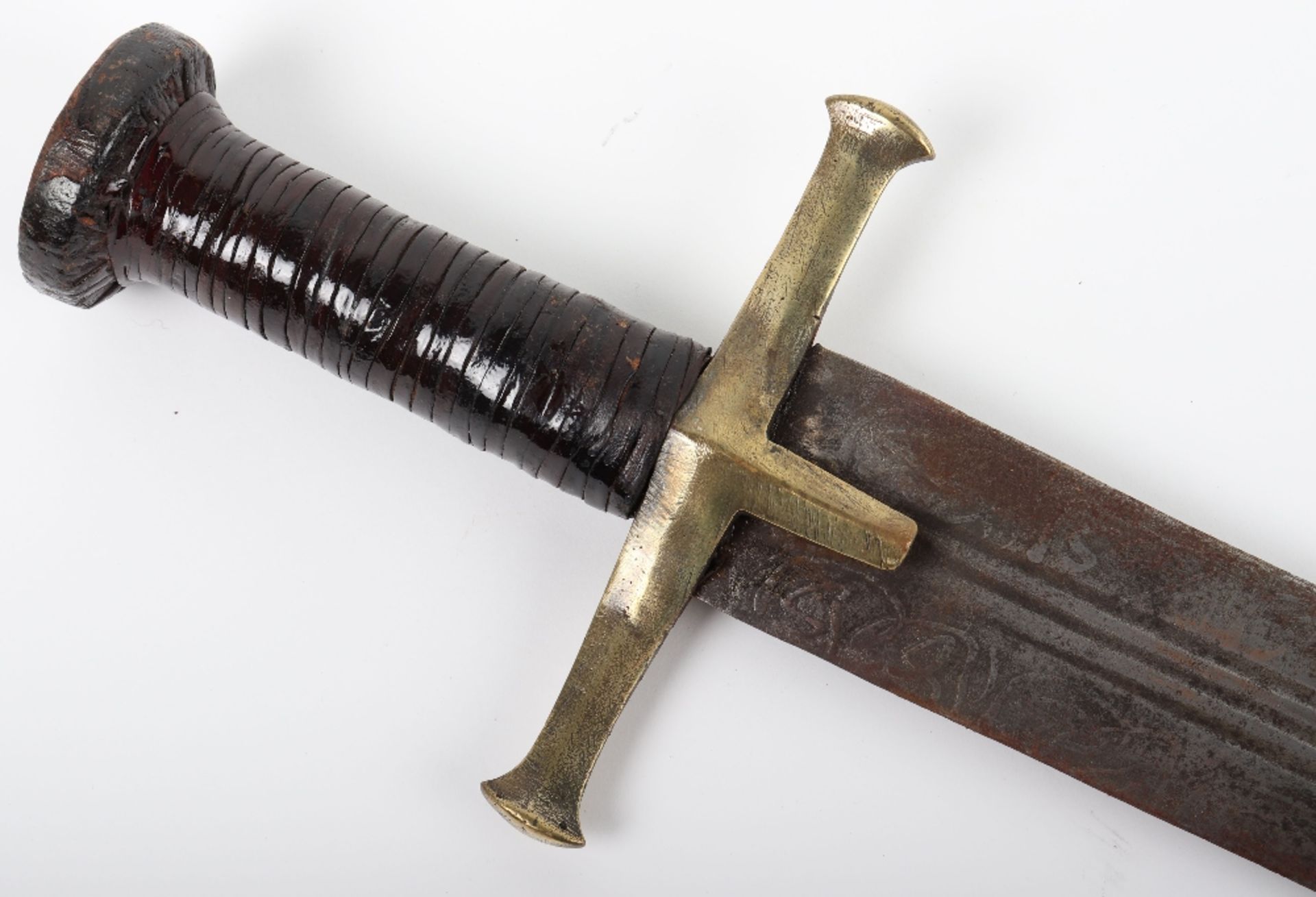 Large Sudanese Hadendowa Broadsword, circa 1890 - Bild 3 aus 19