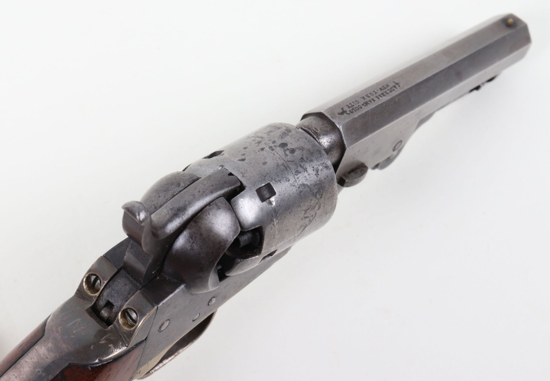 5 Shot .31” Colt Pocket Model Single Action Percussion Revolver No. 42714 (matching) - Image 6 of 12