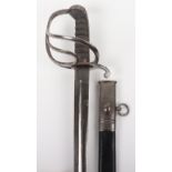 Unusual Light Horse Sabre Probably for Constabulary