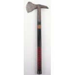 Very Rare Early 19th Century Firemans Axe of the West of England Fire Insurance Company