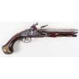 Flintlock Holster Pistol by L Coombs of Bath c.1750