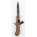 7mm Pin Fire Single Shot Combination Knife Pistol