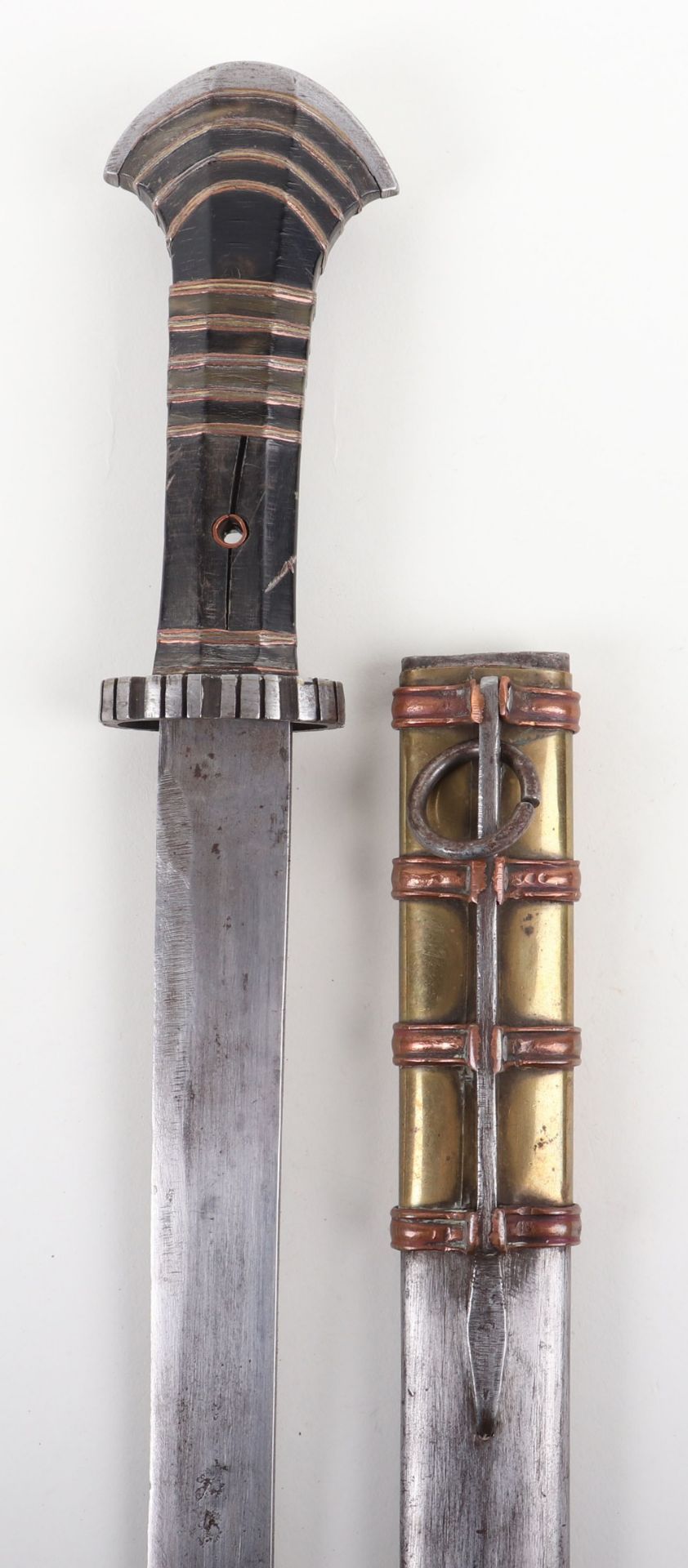 Large Tibetan or Bhotanese Dagger - Image 3 of 11