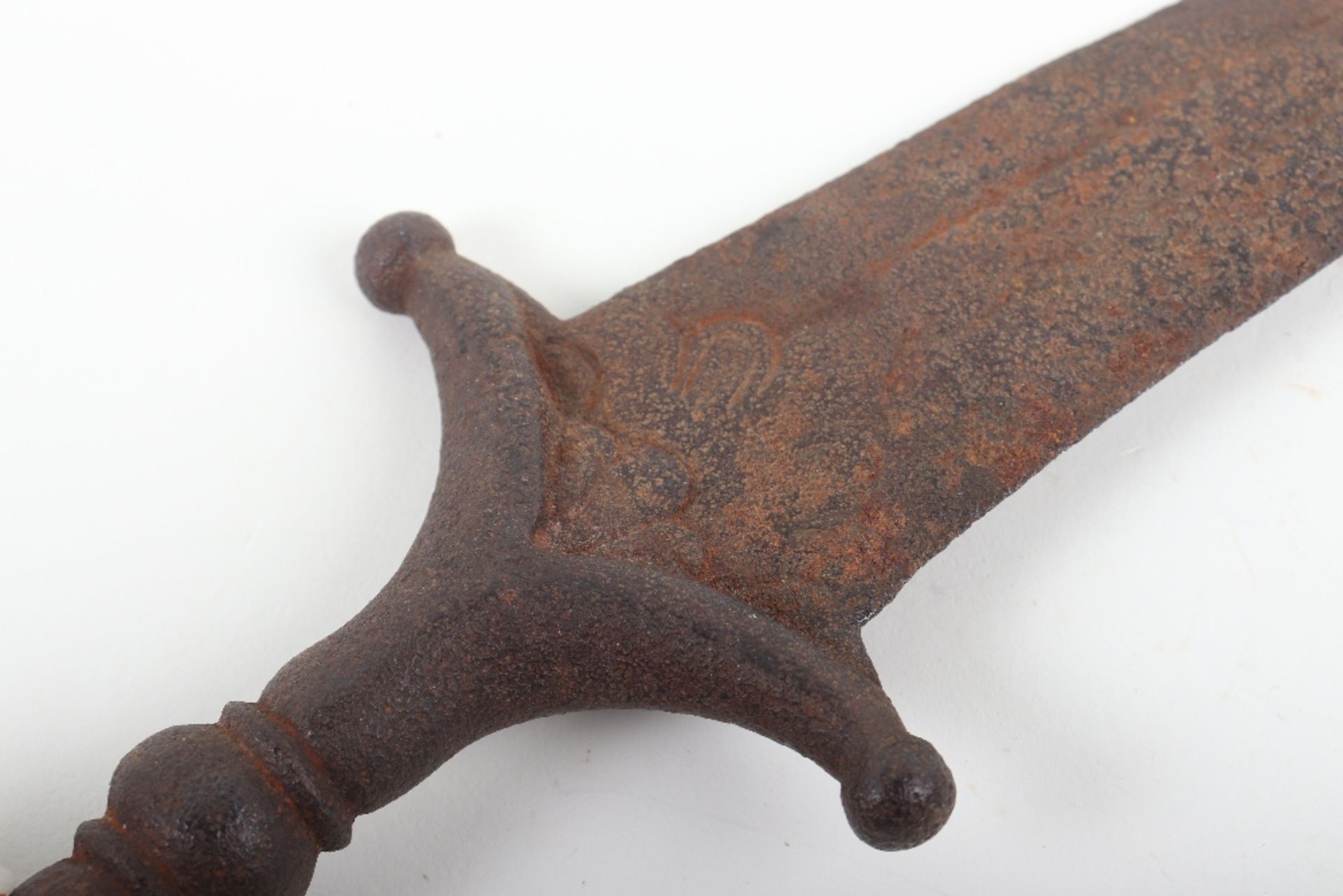 Early Indian All Steel Dagger Chilanum, Probably 16th Century - Image 5 of 6