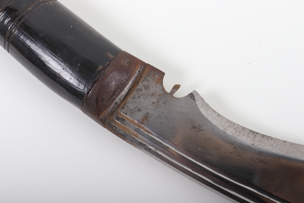 North Indian Silver Mounted Kukri, 19th Century - Image 6 of 9