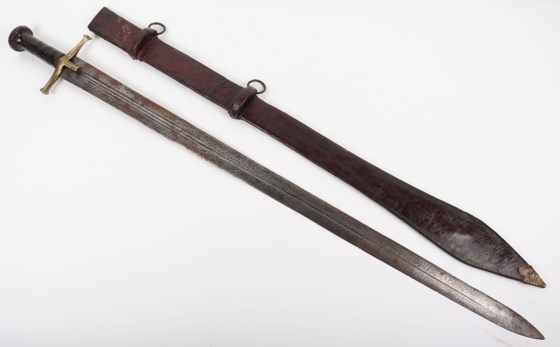 Large Sudanese Hadendowa Broadsword, circa 1890 - Bild 18 aus 19